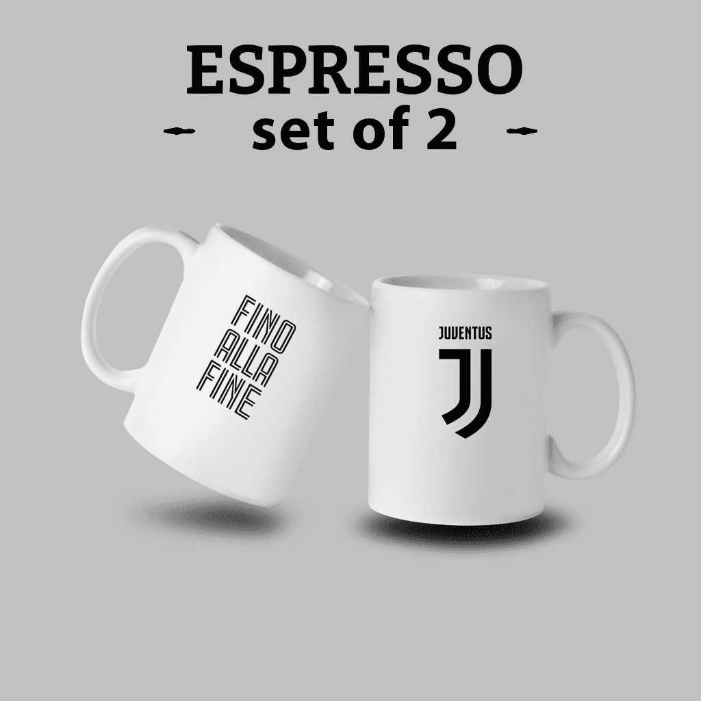 JUVENTUS COFFEE CUPS SET - Juventus Official Online Store